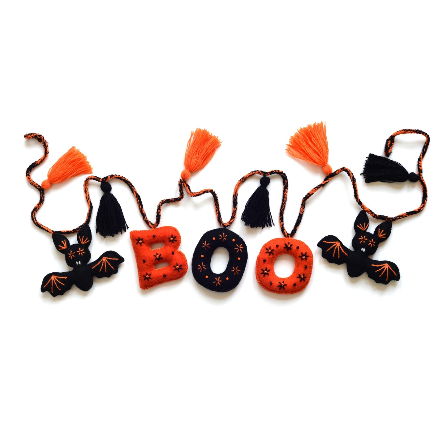 Boo Halloween Garland DAME BOHEME