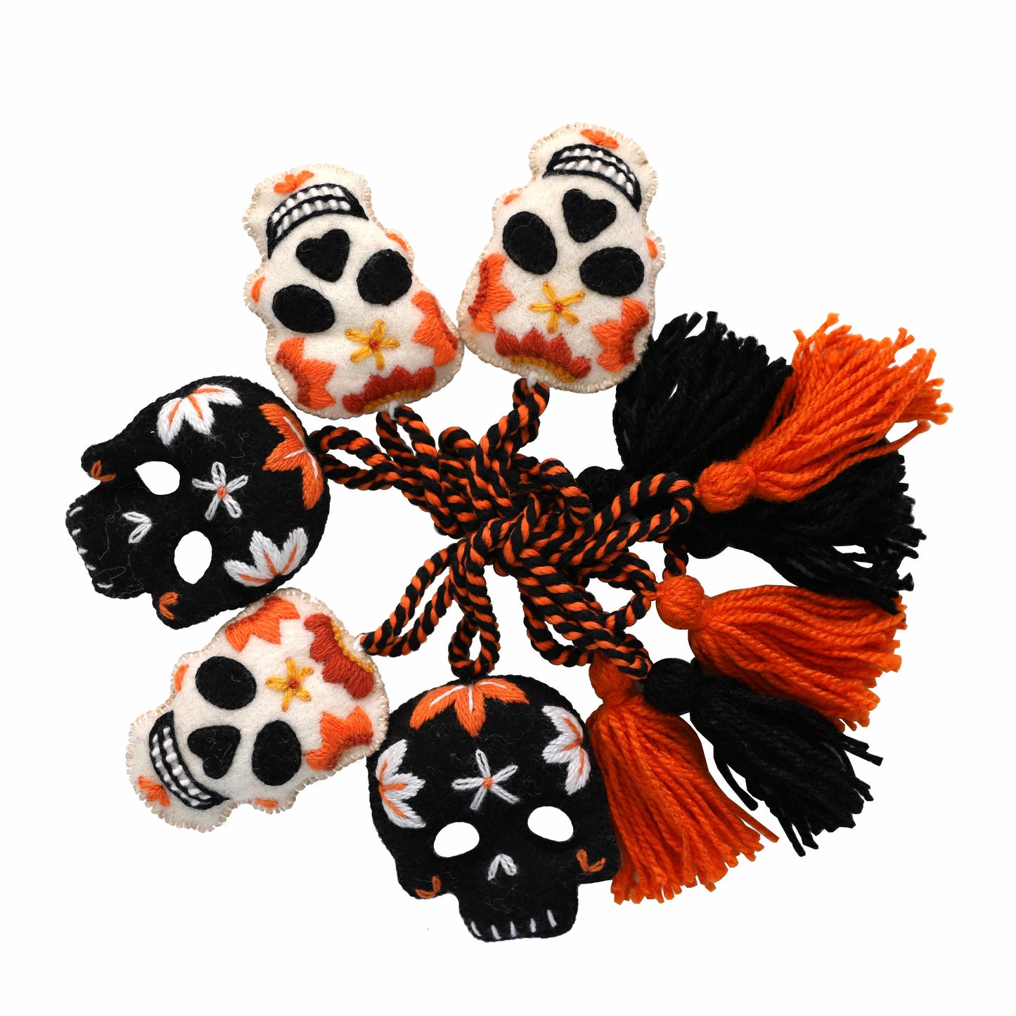 Skull Halloween Garland DAME BOHEME