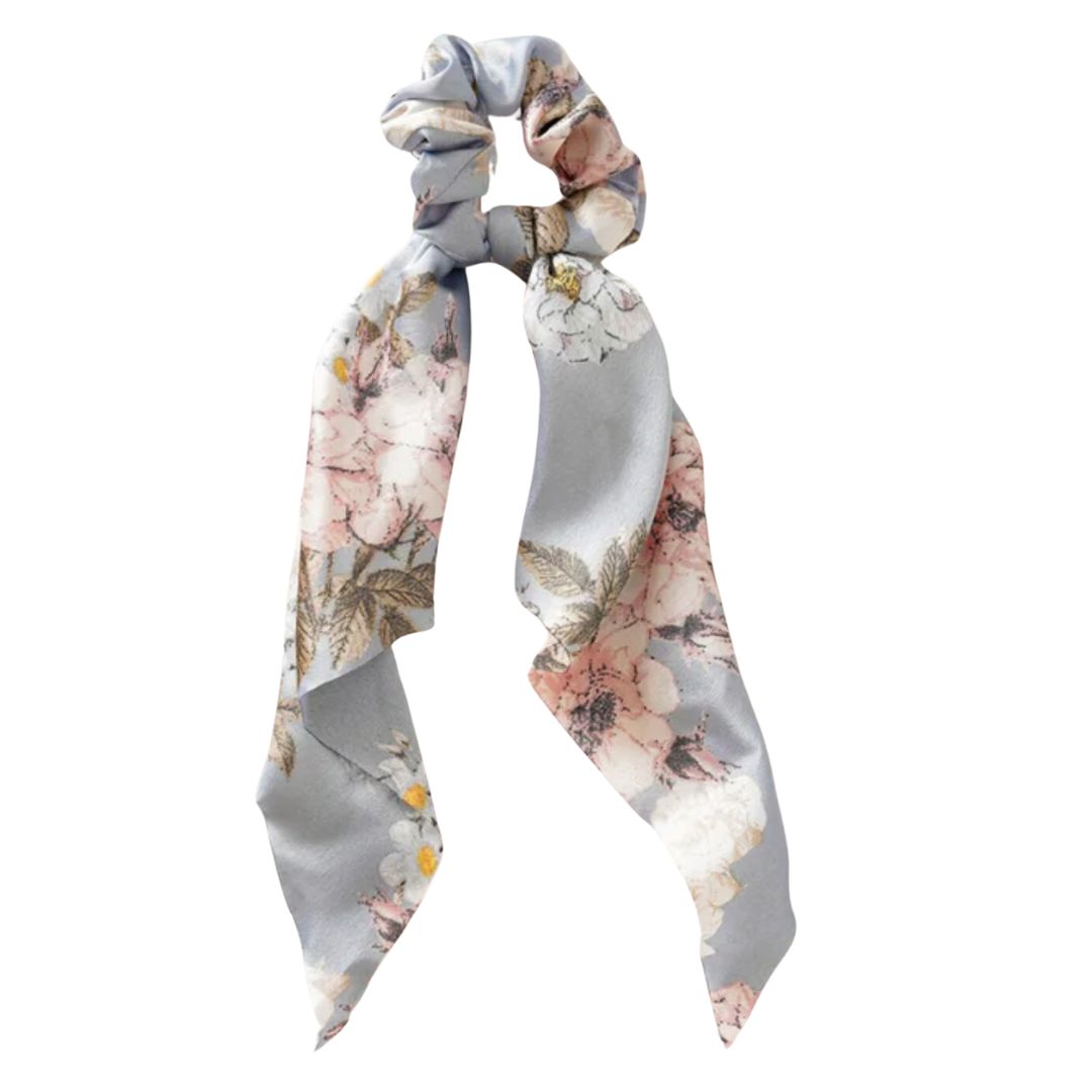 Silky Scarf Pony Holder (13 Color Options) | Scrunchie Hair Accessories DAME BOHEME