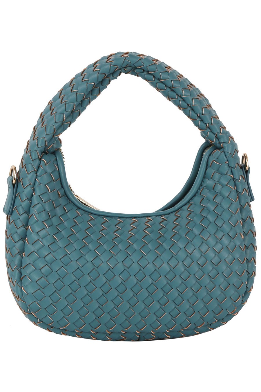 Woven Mini Hobo Shoulder Bag Fashion World