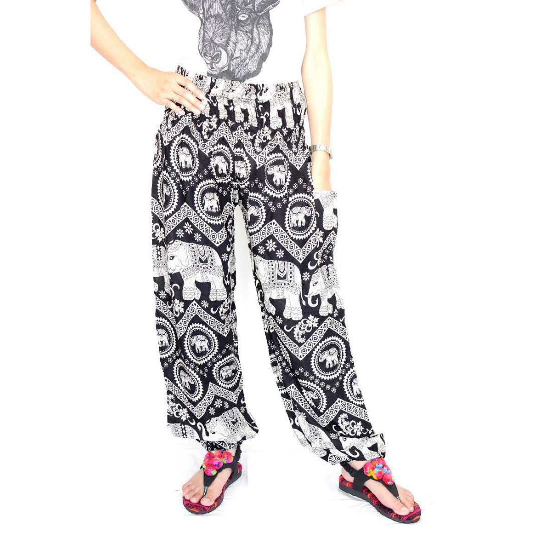 Carrie Artisan Crafted Harem Pants (XL) - Thailand DAME BOHEME