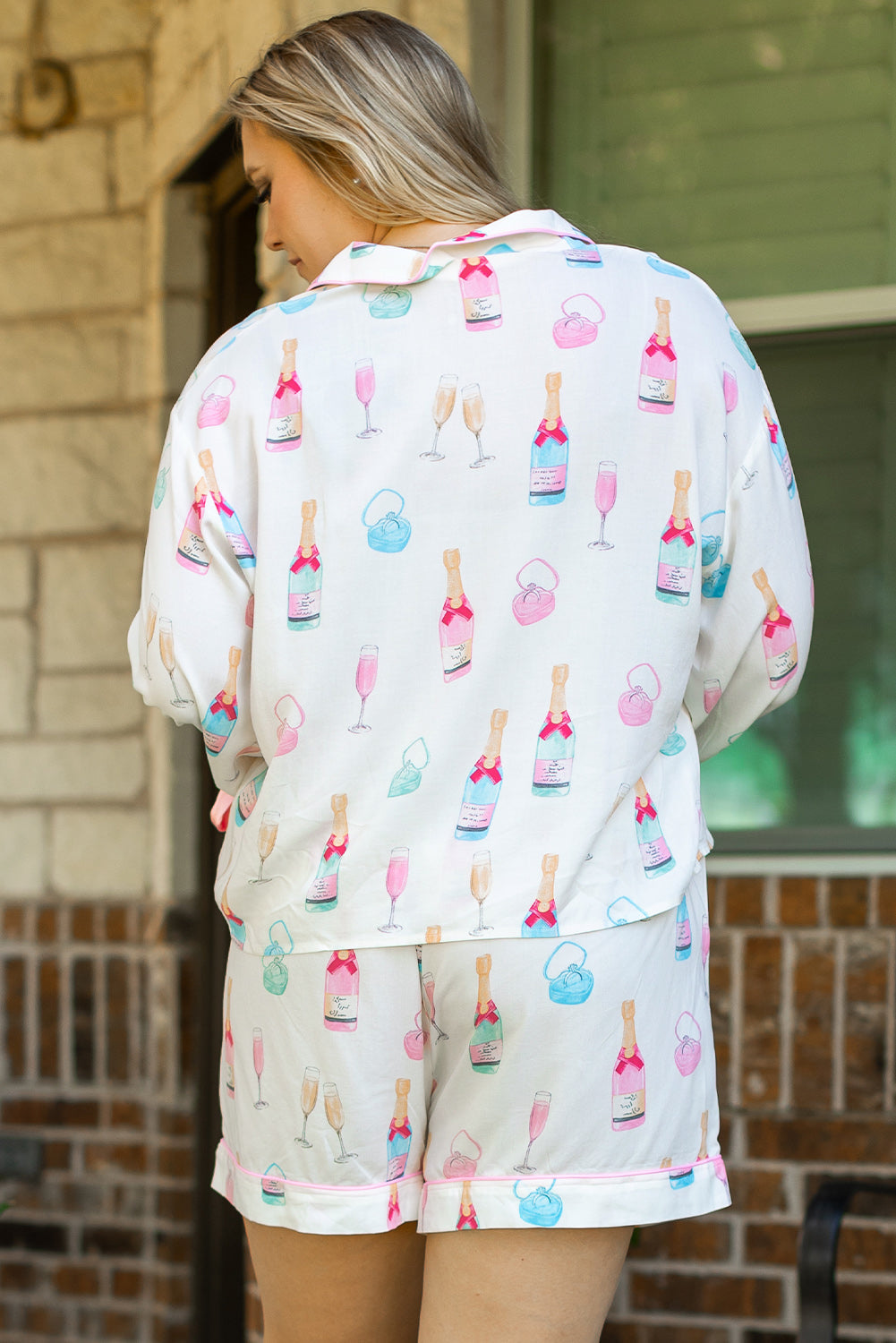 Milani Plus Size Pajama Set DAME BOHEME