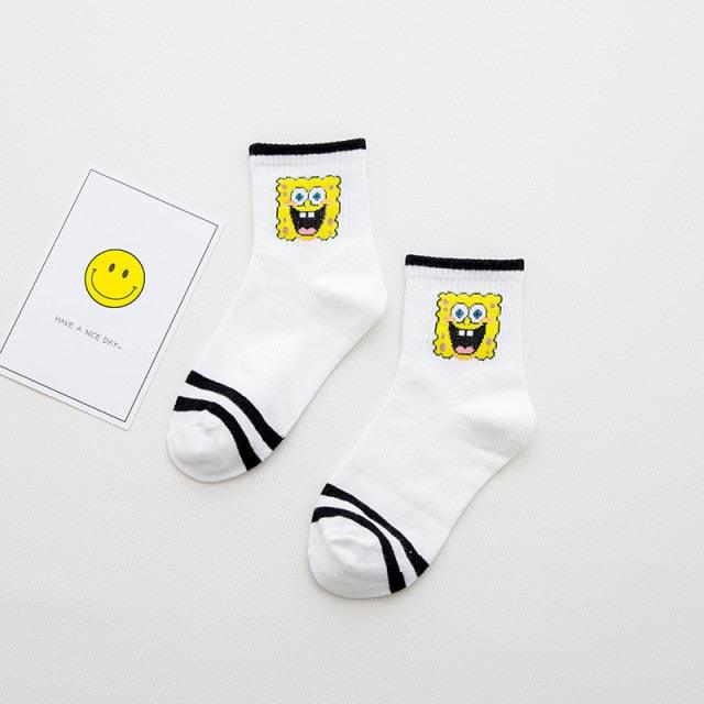 Kawaii Cartoon Animals Character Cotton Casual Women Short Socks DAME BOHEME