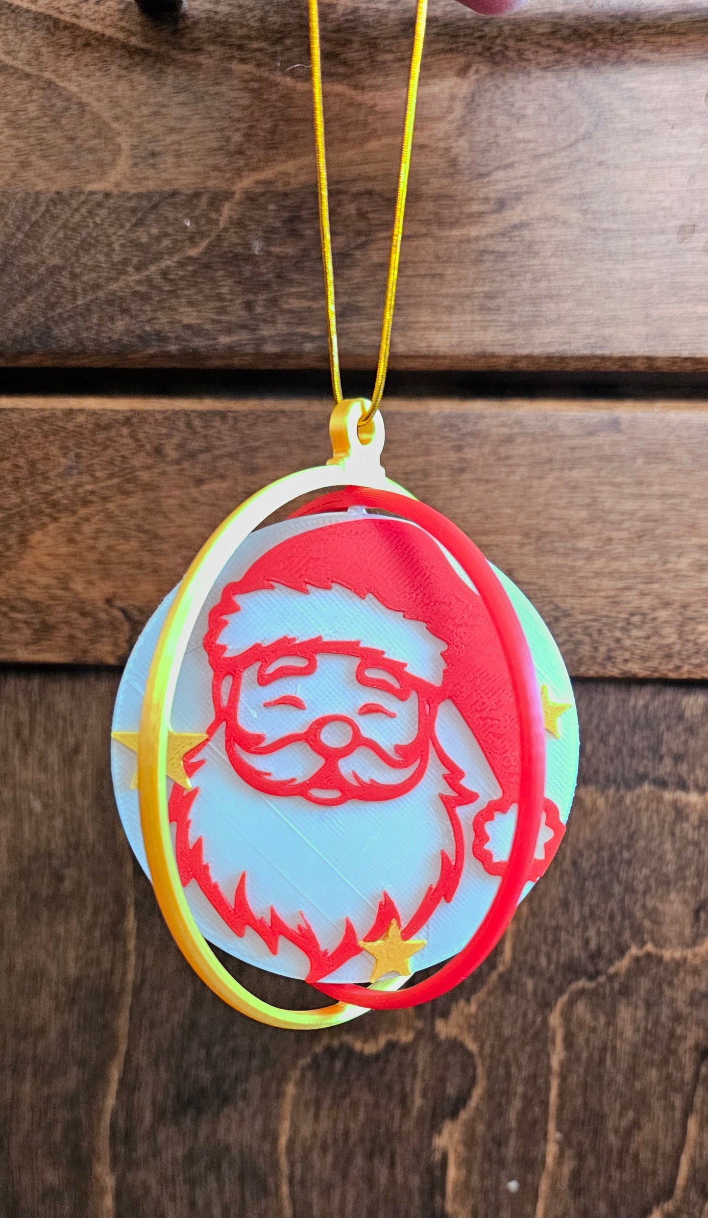 3d Print Santa Claus Christmas Ornament DAME BOHEME