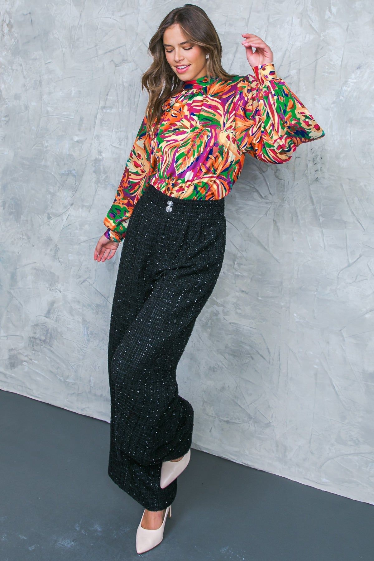 ADORING DEVOTION WOVEN TOP DAME BOHEME