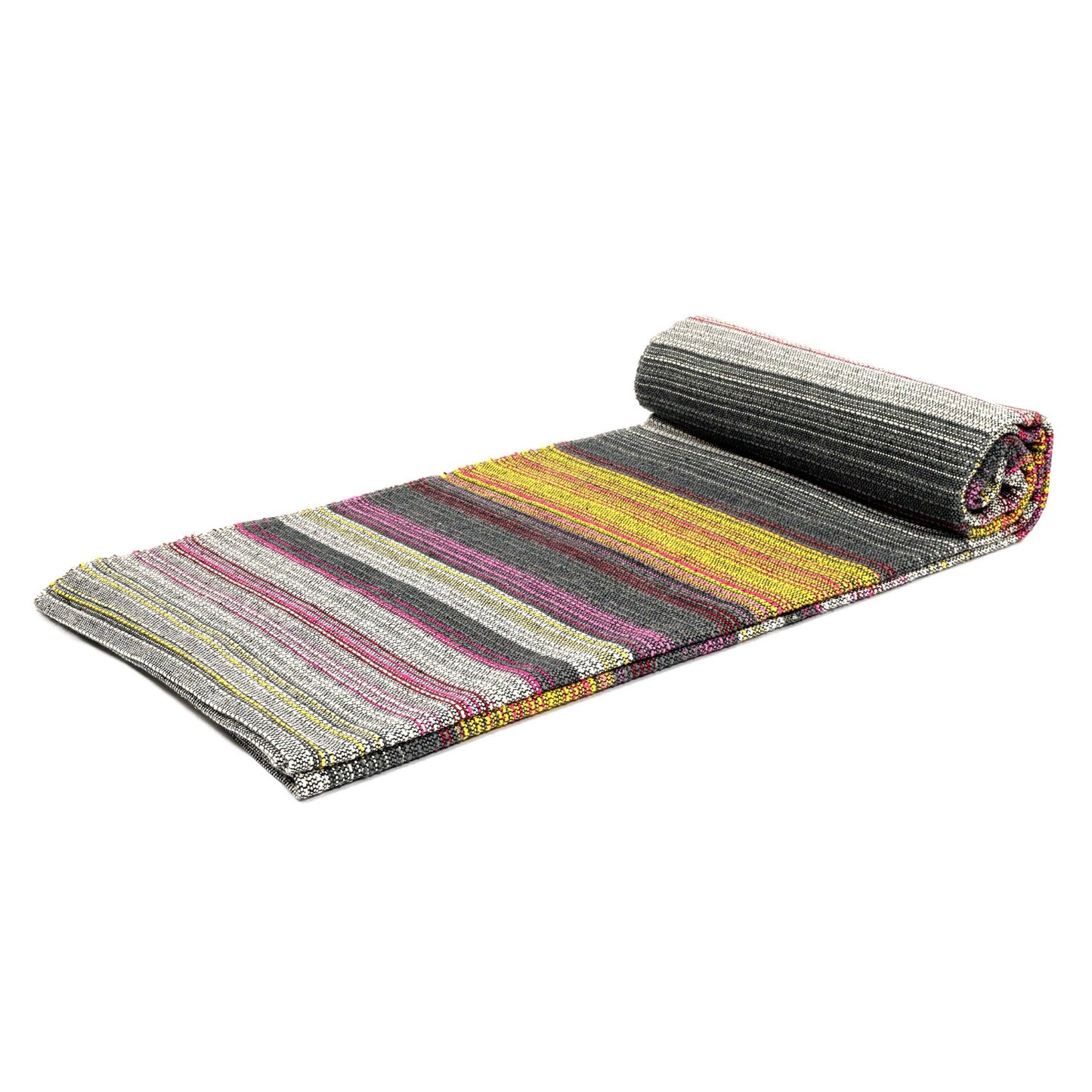 Povoa Yoga Blanket Grey and Pink DAME BOHEME