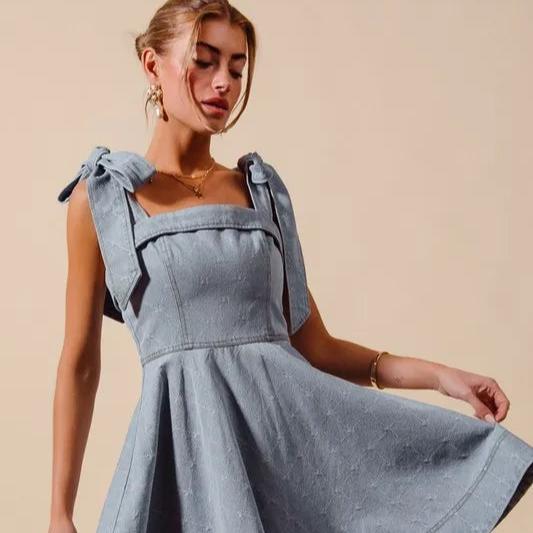Denim-Dresses DAME BOHEME