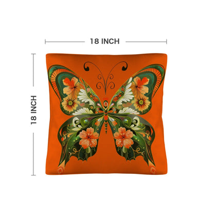 Retro Floral Butterfly Pillow Case Made in America  DAME BOHEME