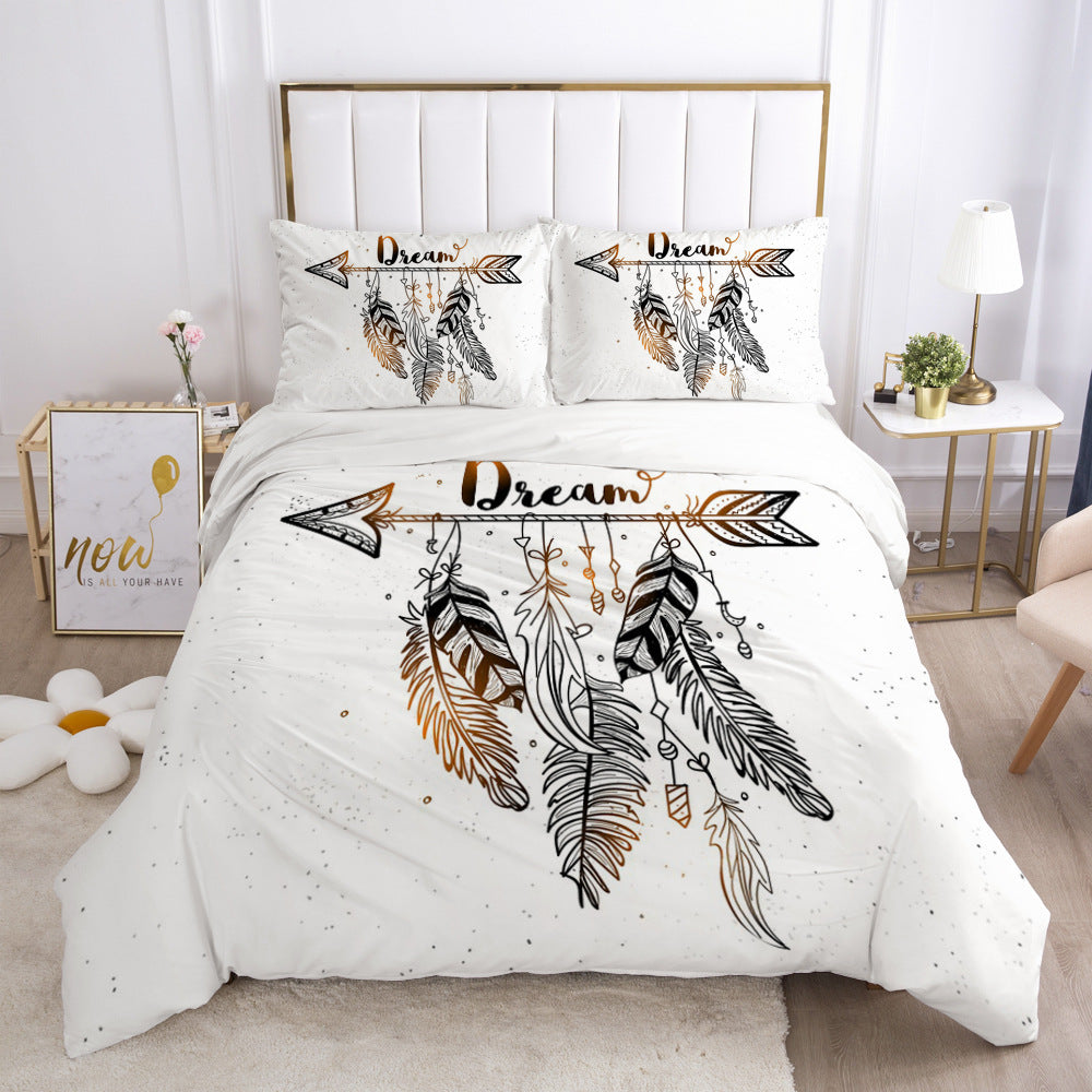 3D Digital Bedding Duvet Cover Set  DAME BOHEME