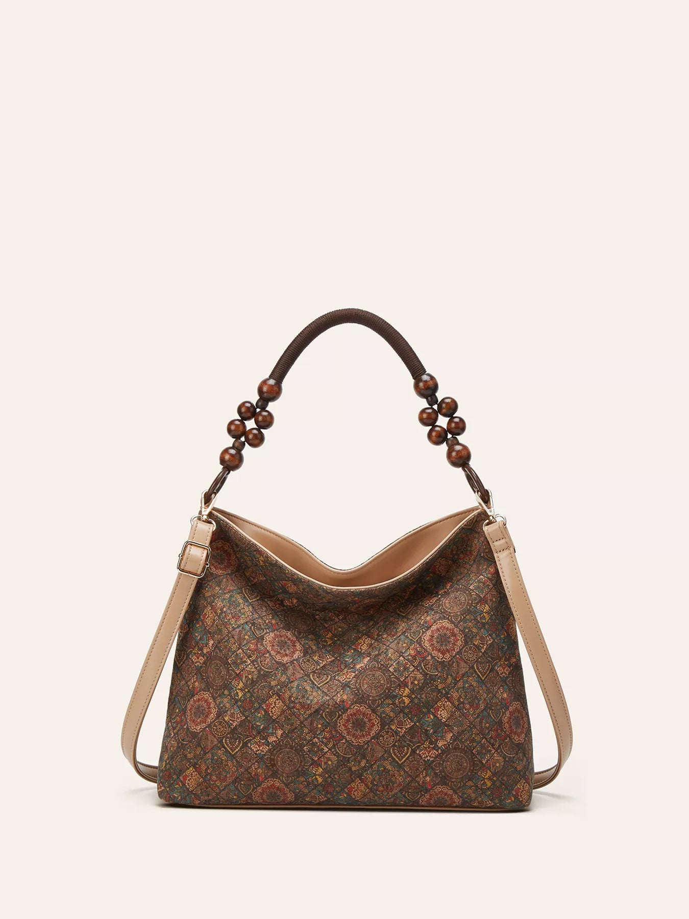 Bohemian Geometric Pattern Hobo Handbag  DAME BOHEME