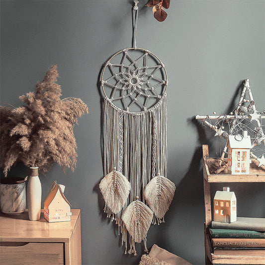 Hand-Woven Cotton Tapestry, Wall Hanging Decor  DAME BOHEME