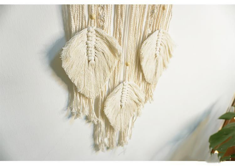 Hand-Woven Cotton Tapestry, Wall Hanging Decor  DAME BOHEME