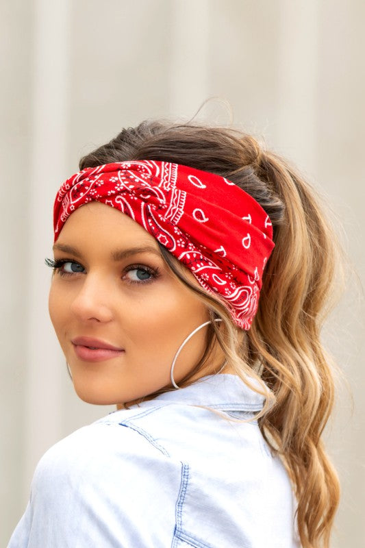 Bandana Twist Boho Headwraps Aili's Corner