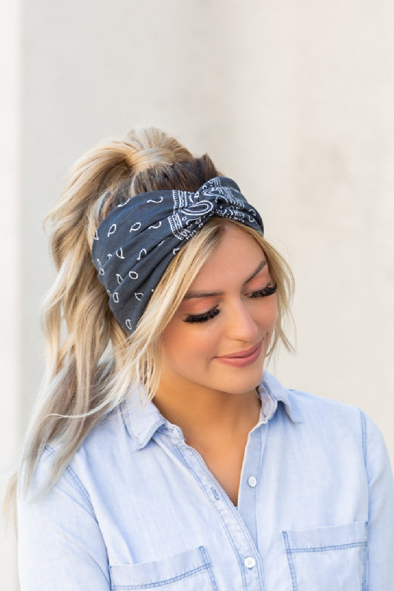 Bandana Twist Boho Headwraps Aili's Corner