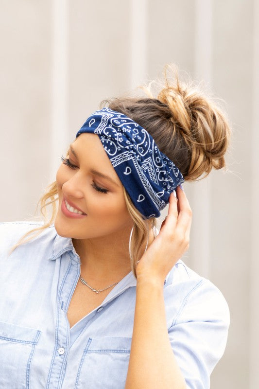 Bandana Twist Boho Headwraps Aili's Corner