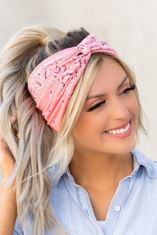 Bandana Twist Boho Headwraps Aili's Corner