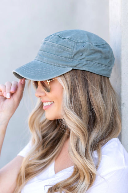 Distressed Cadet Hat Cap Aili's Corner