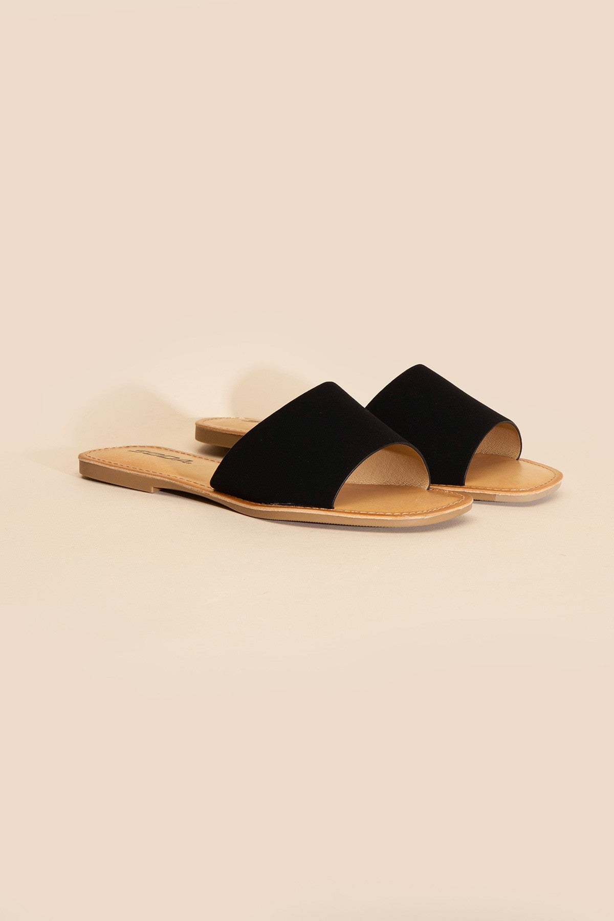 Airway-S Open Toe Round Flat Casual Slides Fortune Dynamic