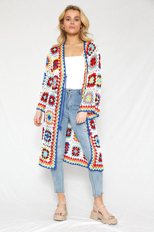 Tiled crochet cover up  DAME BOHEME