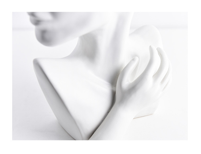 Modern Nordic Style Creative Portrait Vase Human Head Flower Vases Decorative Ornaments Resin Home Flowers Art Decor  DAME BOHEME