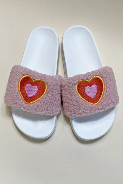 Novelty Sherpa Slides  DAME BOHEME