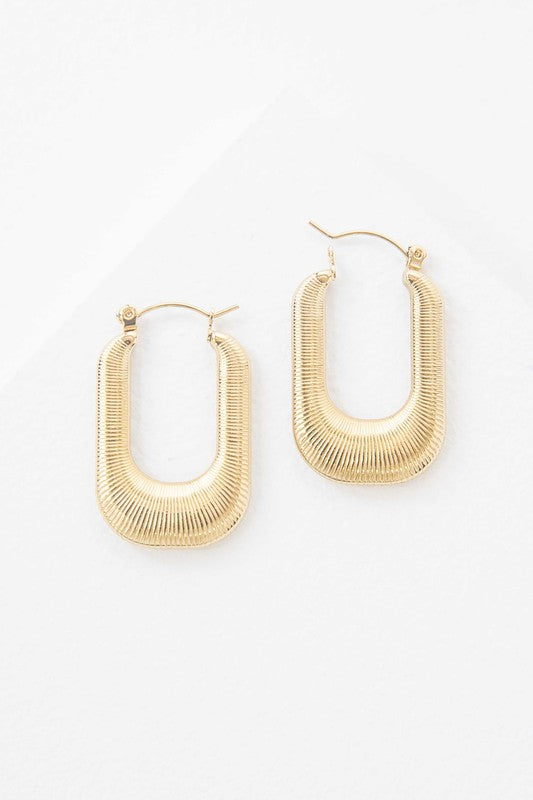 Nomad Gold Hoop Earrings