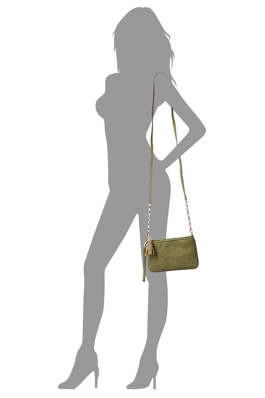 Calin Crossbody Bag Clutch Wristlet  DAME BOHEME