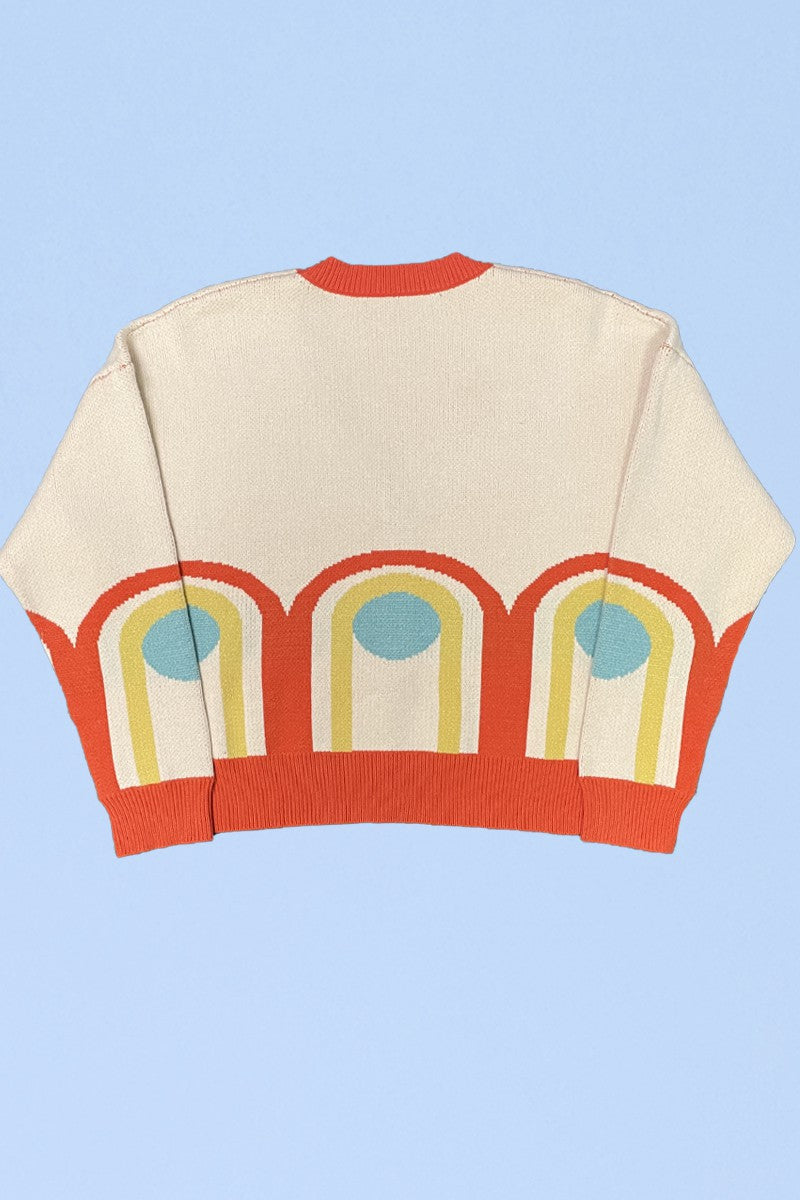 Retro Arch Cardigan  DAME BOHEME