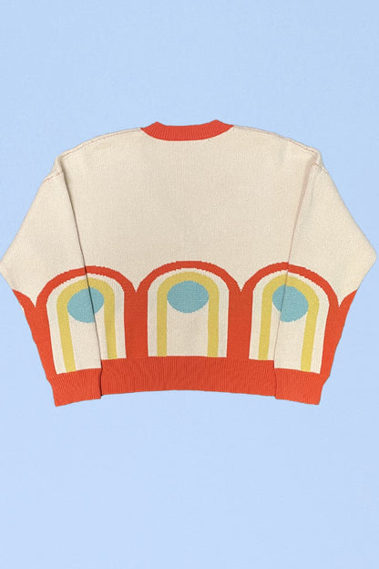 Retro Arch Cardigan  DAME BOHEME