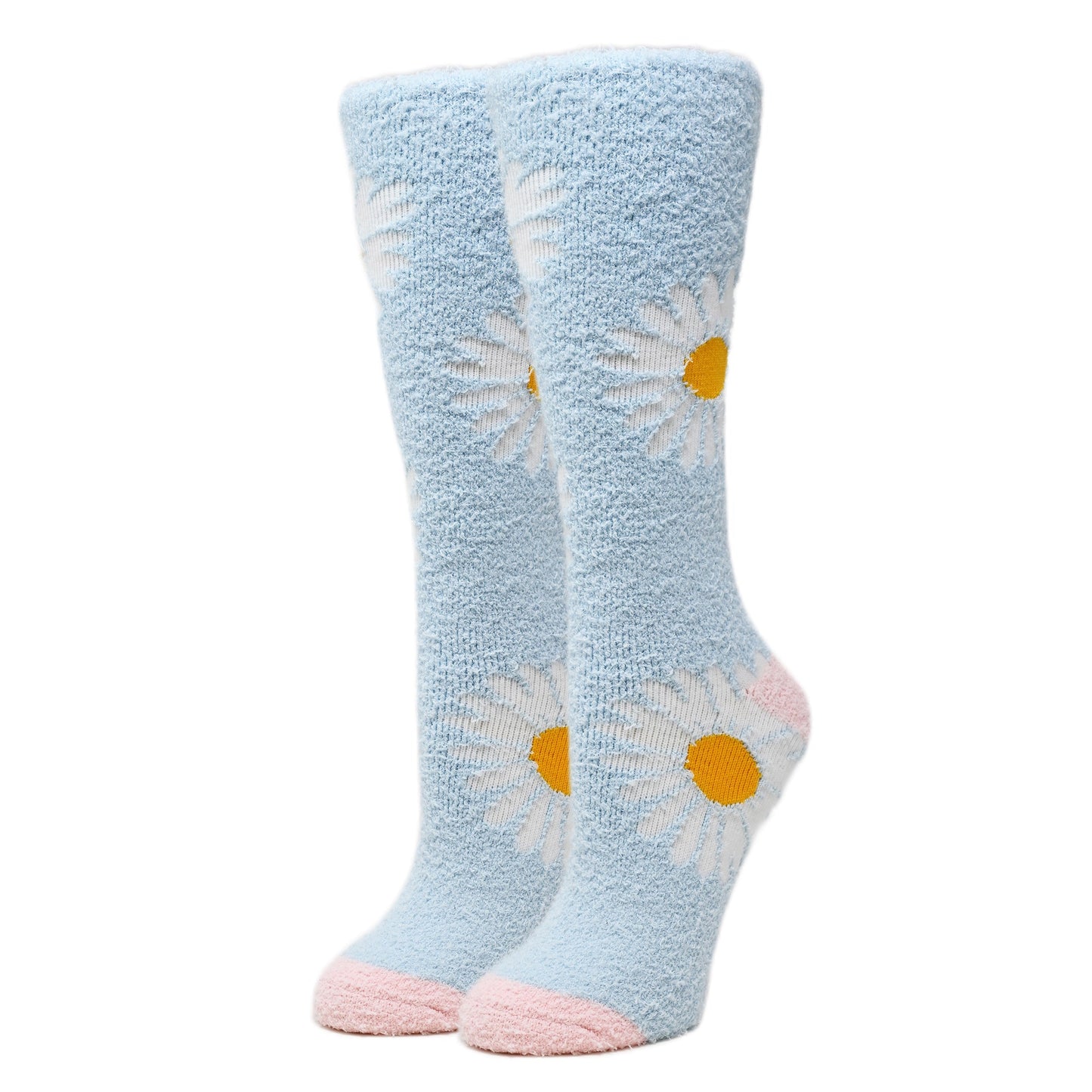 Daisy Women's Fuzzy Crew Socks Oooh Yeah Socks