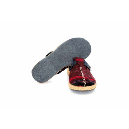 Vintage Hmong Textile Boho Upcycled Slip On Shoes - Thailand  DAME BOHEME