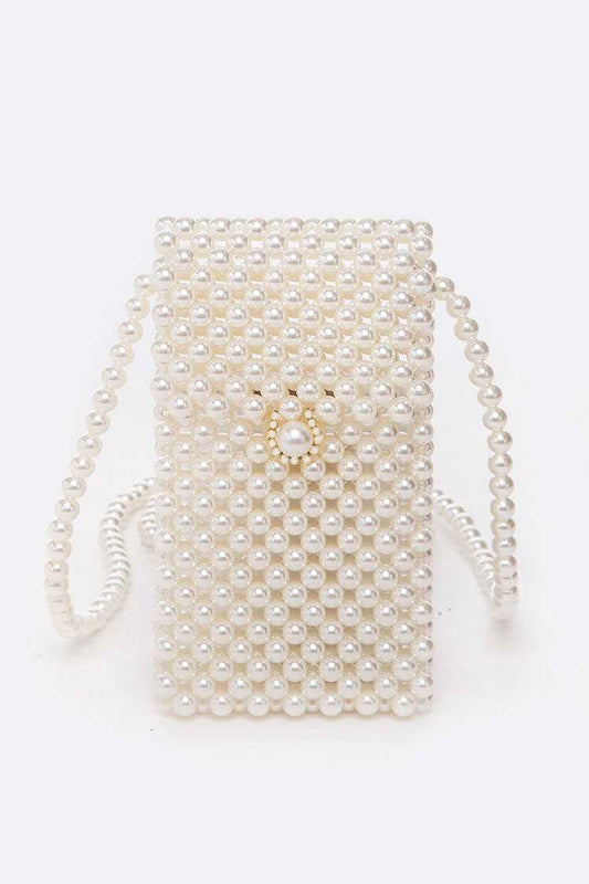 Pearl Iconic Crossbody Swing Bag Artini Accessories