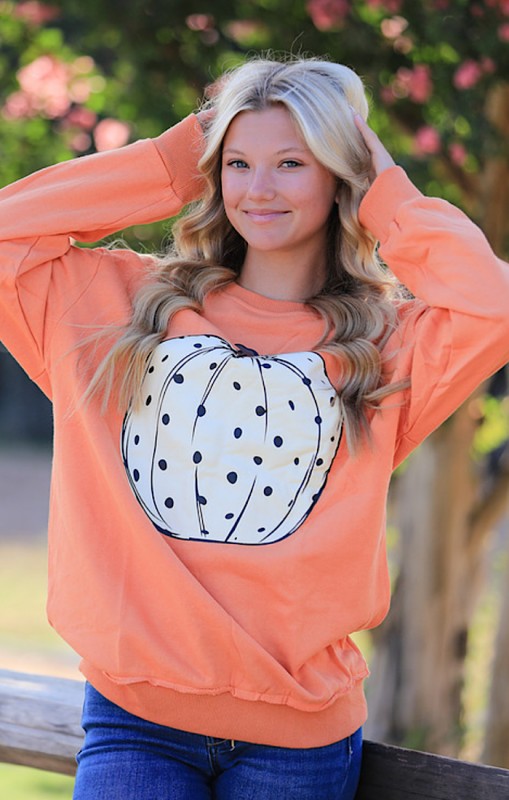 Pumpkin sweatshirt  DAME BOHEME