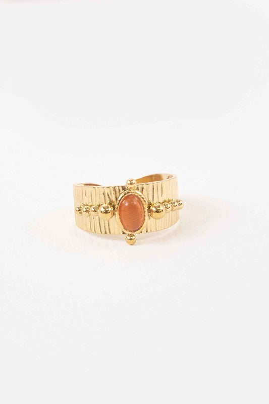 Sume Gold Adjustable Ring