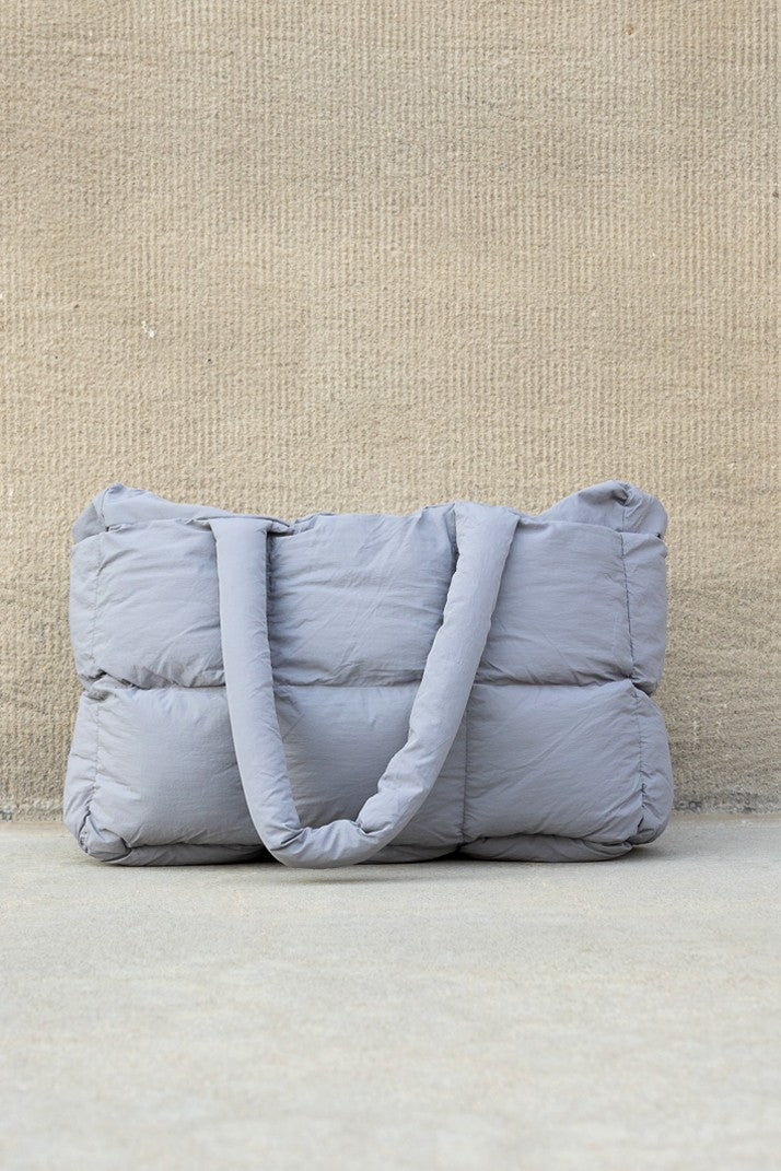 Daphne Top Zip Puffer Tote Aili's Corner