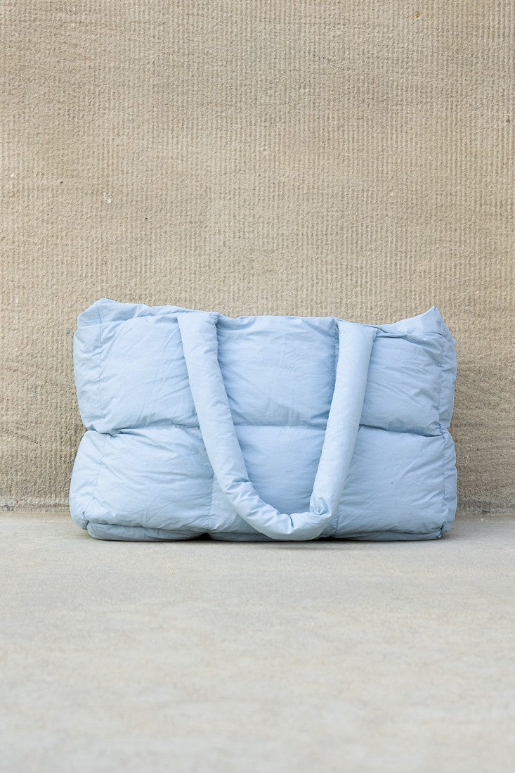 Daphne Top Zip Puffer Tote Aili's Corner
