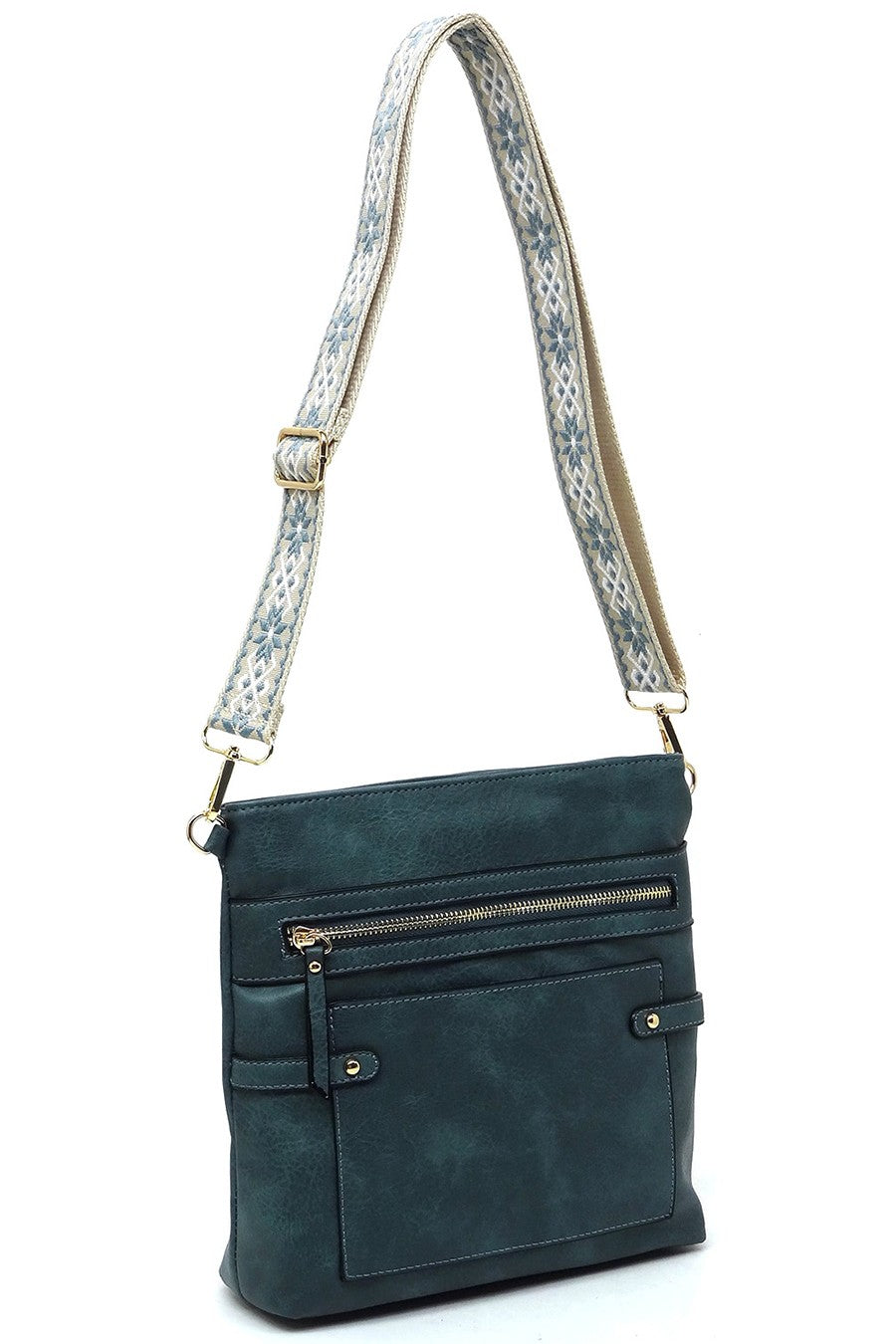 Guitar Strap Faux Leather Crossbody Bag Fashion World