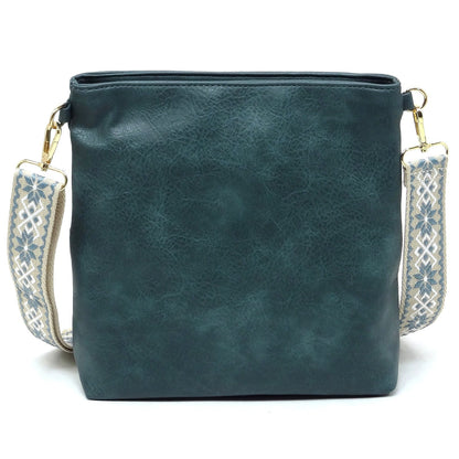 Guitar Strap Faux Leather Crossbody Bag Fashion World