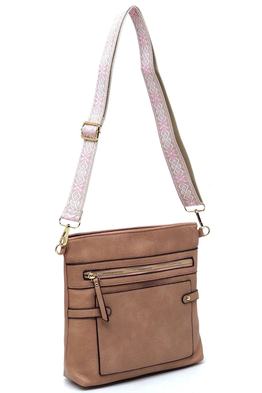 Guitar Strap Faux Leather Crossbody Bag Fashion World