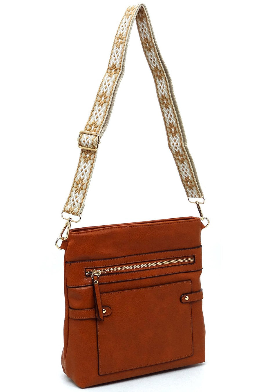 Guitar Strap Faux Leather Crossbody Bag Fashion World