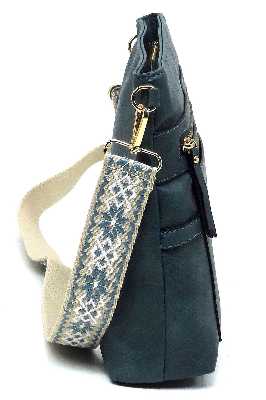 Guitar Strap Faux Leather Crossbody Bag Fashion World