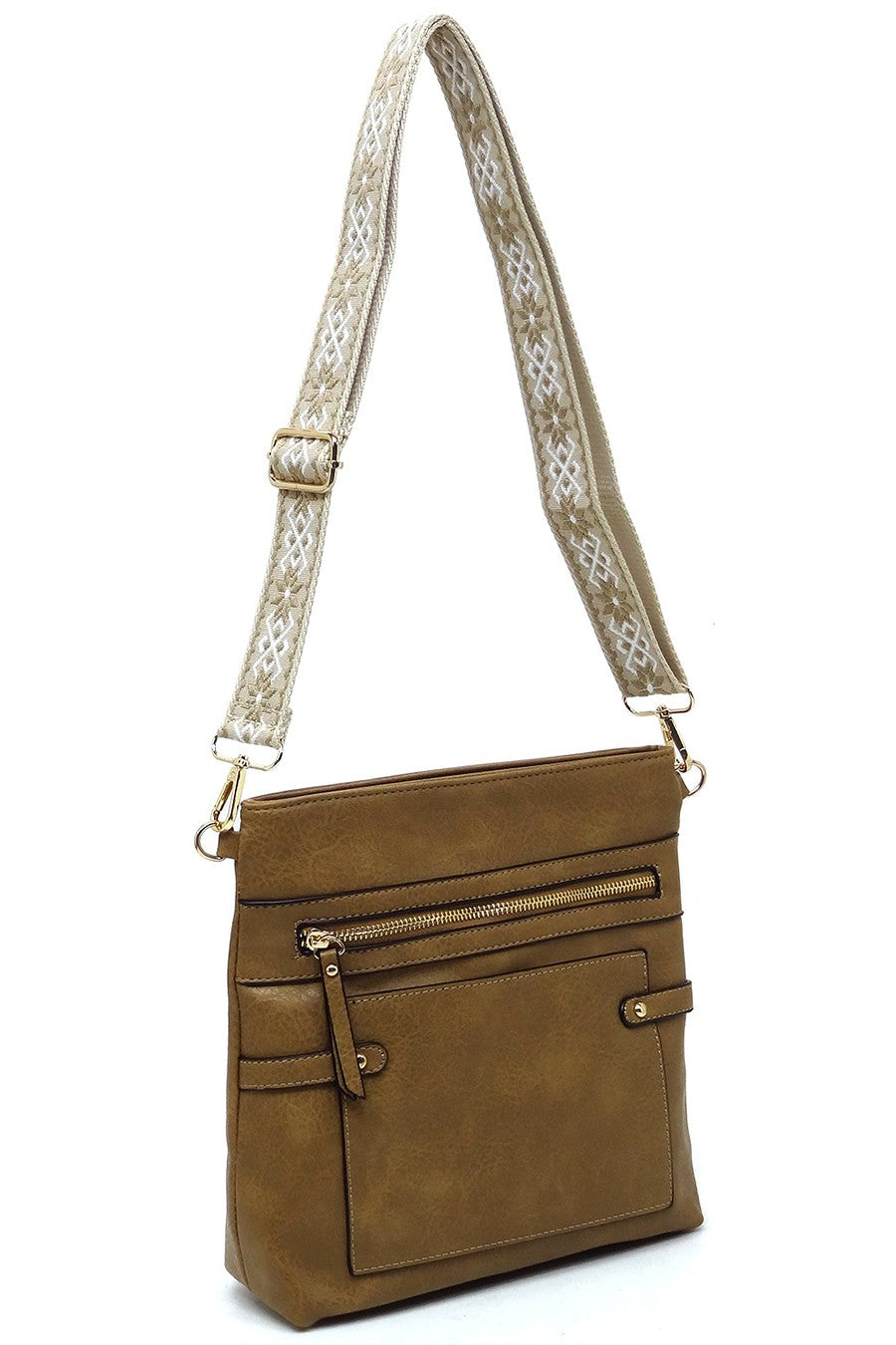 Guitar Strap Faux Leather Crossbody Bag Fashion World
