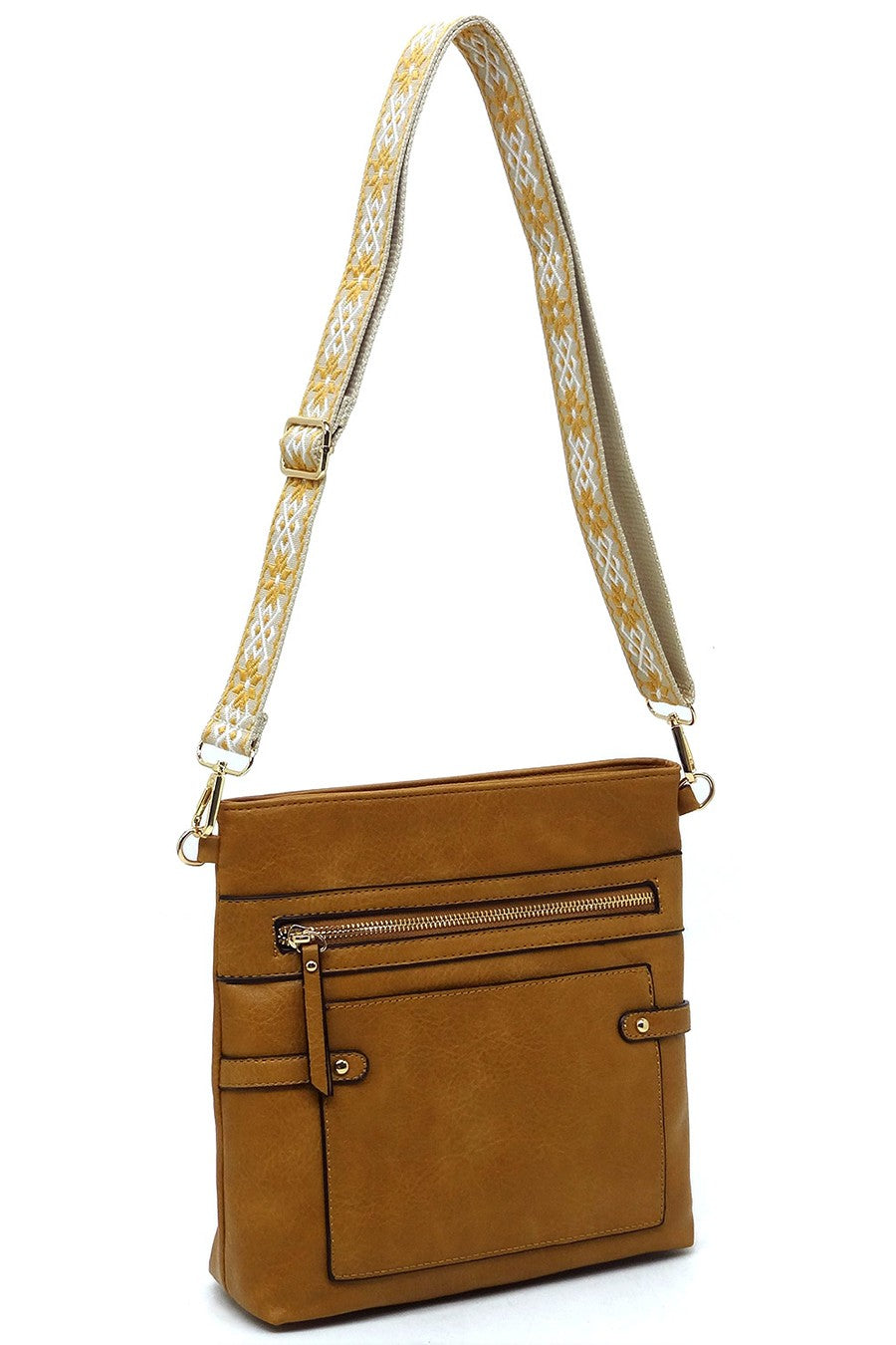 Guitar Strap Faux Leather Crossbody Bag Fashion World