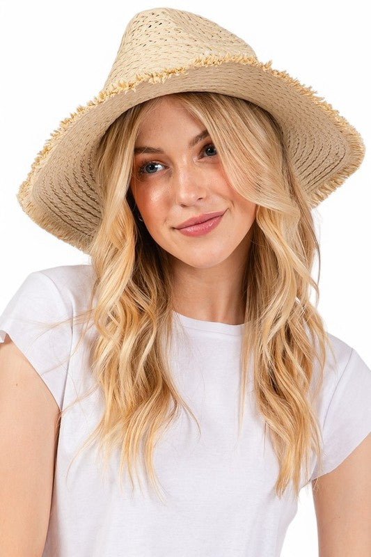 Starfish Charm Hatband Straw Sun Hat LA Jewelry Plaza