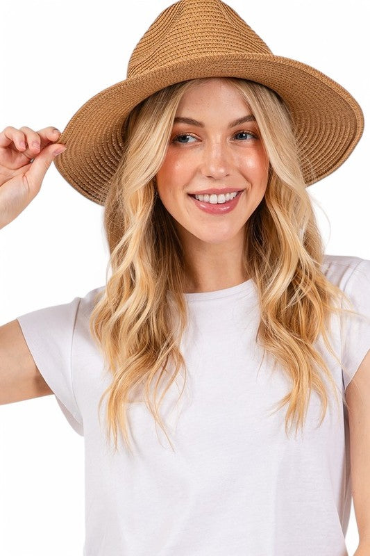 Sea Shell Hat Band Straw Fedora Sun Hat LA Jewelry Plaza