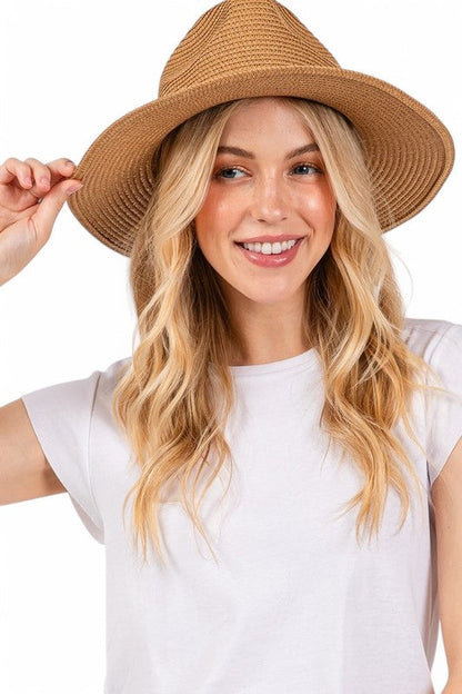 Sea Shell Hat Band Straw Fedora Sun Hat LA Jewelry Plaza