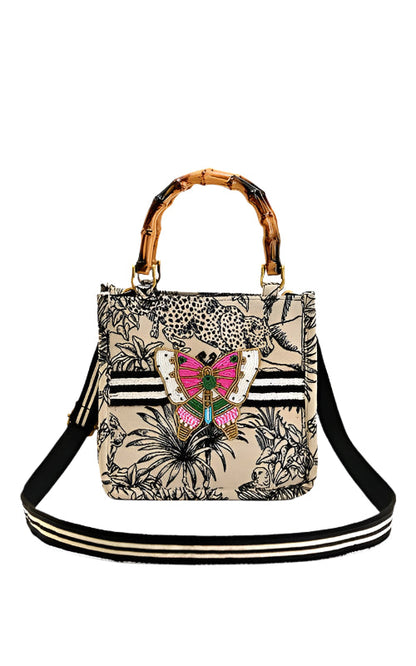 Forbidden Handbag - Hand-Embellished with Intricate Beadwork