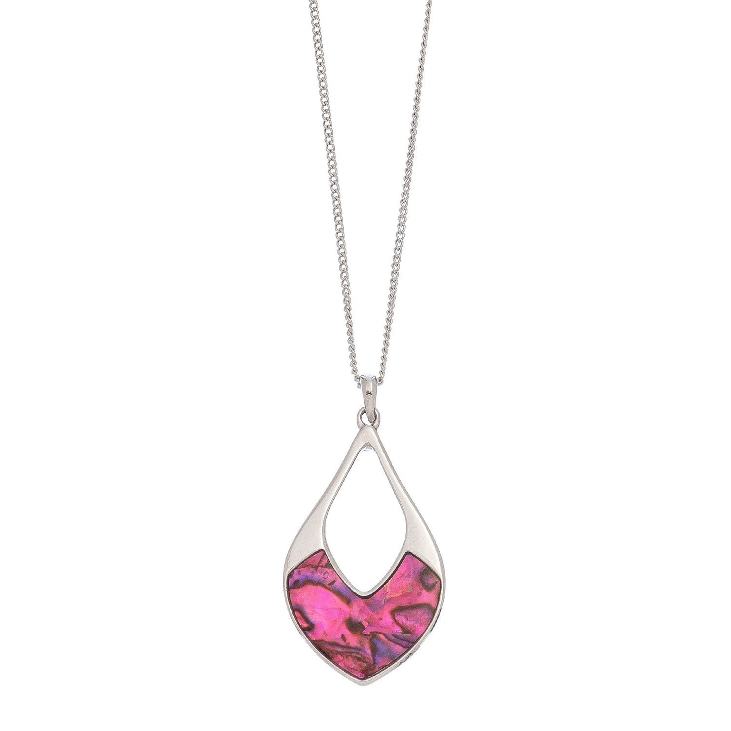 Abalone Dainty Pendant Necklace  DAME BOHEME