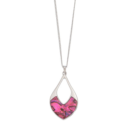 Abalone Dainty Pendant Necklace  DAME BOHEME