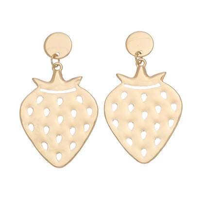 Fruits and Ladybugs Summer Icon Drop Earrings  DAME BOHEME